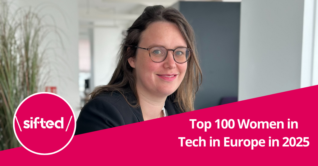 Marie Paindavoine Recognized Among the Top 100 Women in Tech in Europe 2025